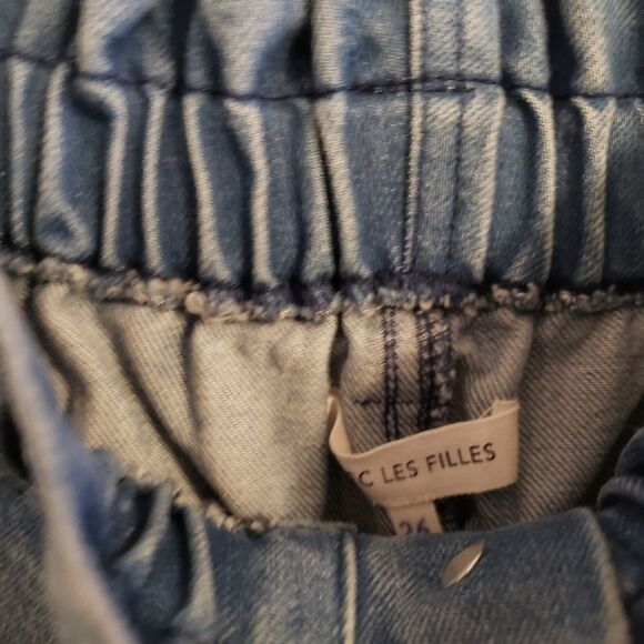 Avec les filles paper bag bagatelle high waist jeans - Picture 4 of 8